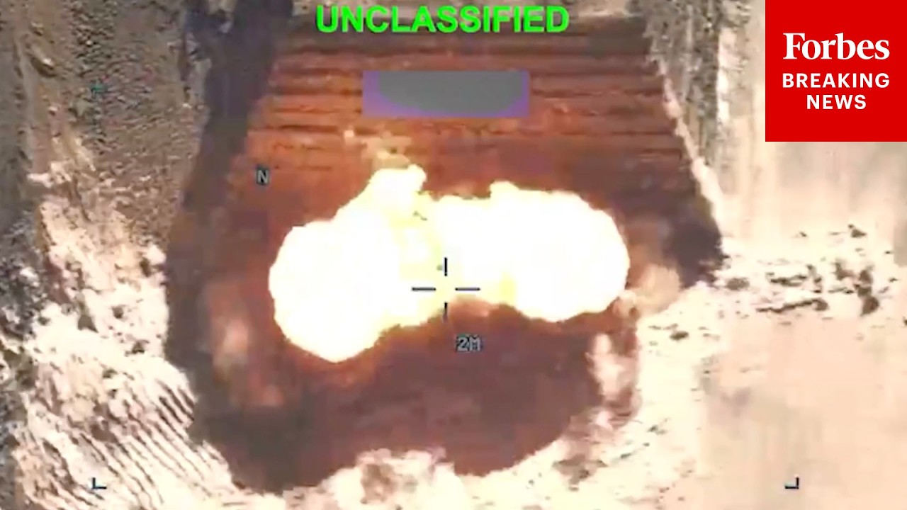CENTCOM Releases Video Of Latest Strikes On Iran