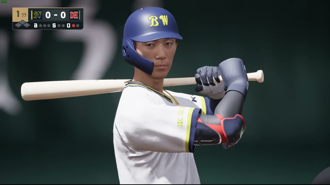 프로야구 스피리츠(プロ野球 スピリッツ) 2024-2025 오릭스 블루웨이브 vs 후쿠오카 다이에 호크스 3이닝 관전
