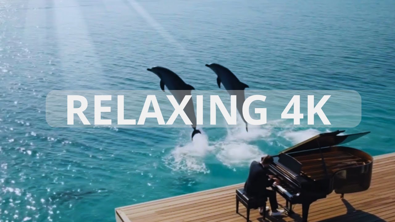 Relaxing Piano & Ocean Waves 🌊 Study, Sleep, Meditate (1 Hour) [2026]