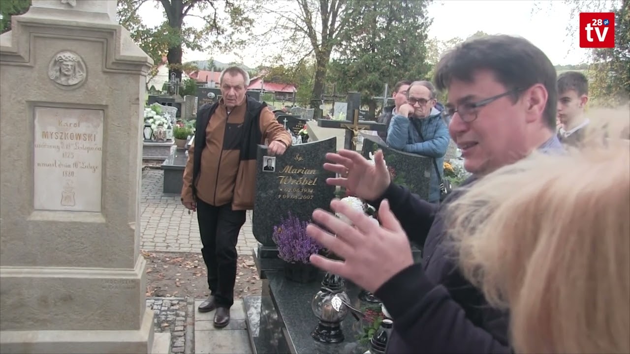 Łososina Górna. Podróż w czasie - spotkanie na łososińskim cmentarzu