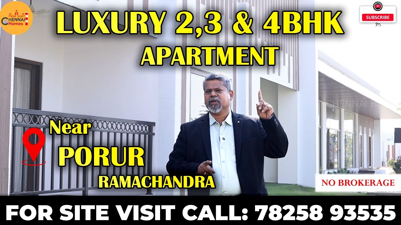 Nutech Central Park l Apartment for sale in Iyappanthangal lFlats for sale near Porur lChennai Homes