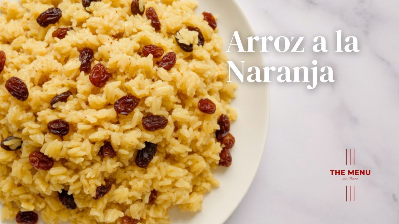 (ENG) Arroz a la Naranja | Orange Rice