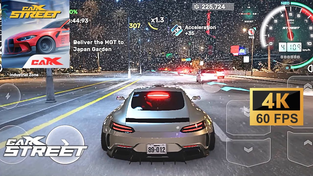 Carx Street 4k 60fps Max graphics gameplay| New updates | Iphone 11