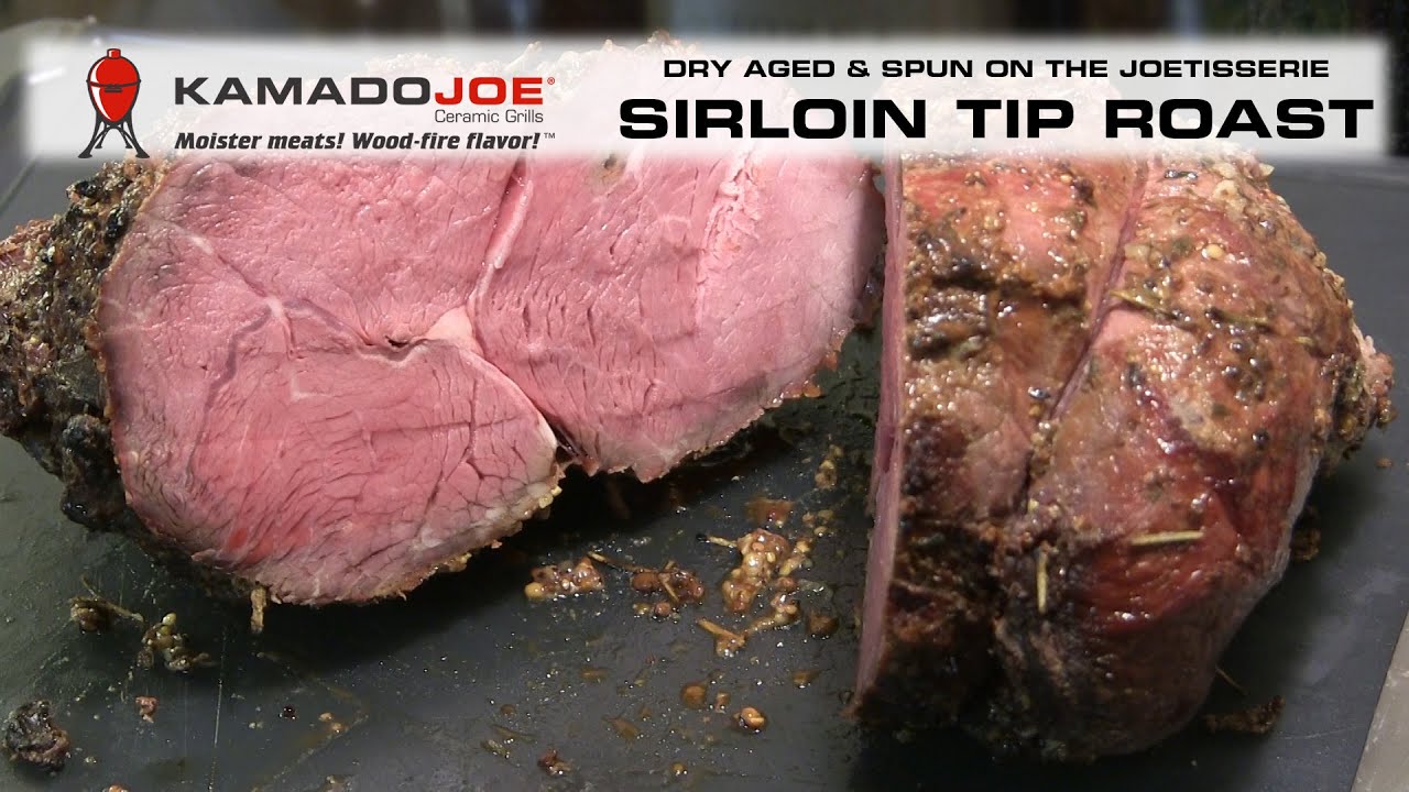 Kamado Joe Tip Roast on the JOETISSERIE!