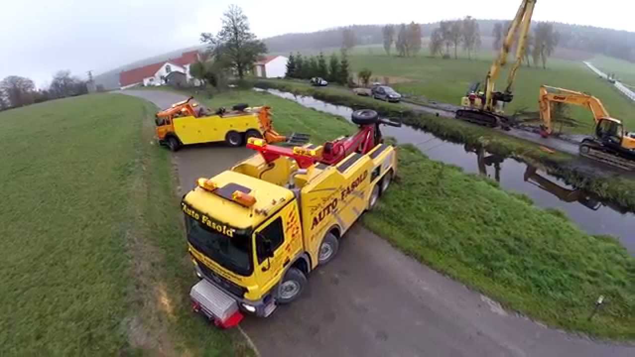 *Langarmbagger Bergung feat. Abschleppdienst Fasold*