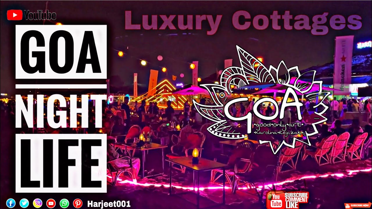 Goa Night Life 2023 | Harjeet Dyal Vlogs | Goa Beaches