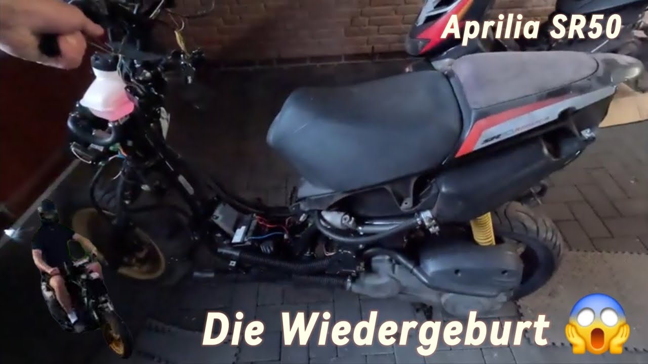 Wird der Aprilia laufen? Aprilia SR50 DiTech zusammen bauen! 🔥