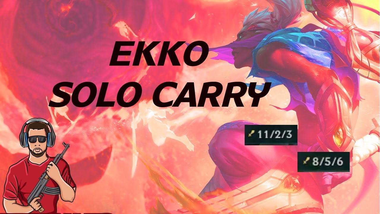 INSANE EKKO BUILD S8 | ONE SHOT (SOLO CARRY)