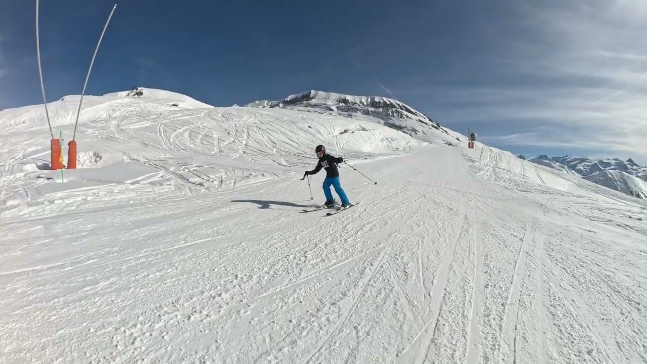 Gab  ski  Alpe d'Huez 22 fevrier 2026