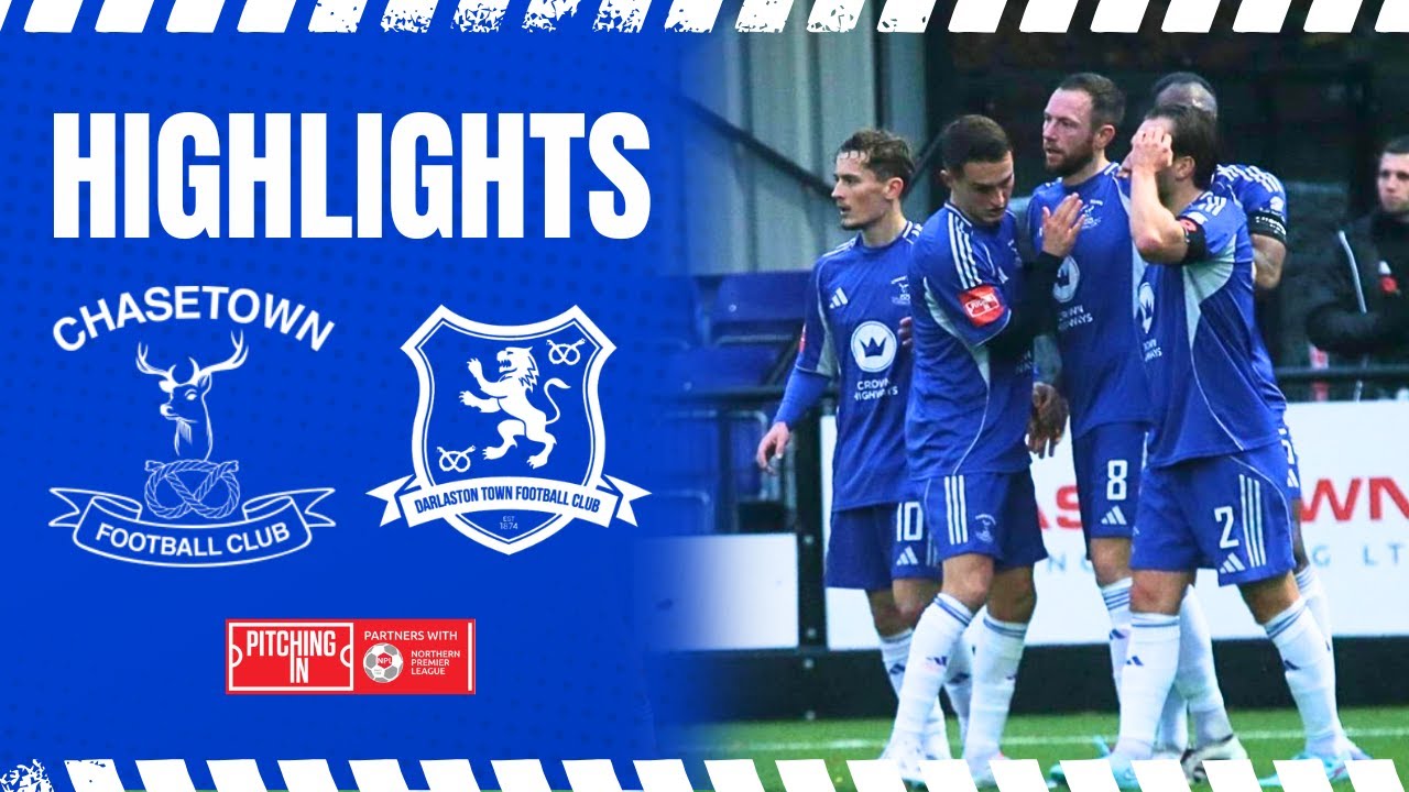 Scholars earn derby spoils | HIGHLIGHTS Chasetown v Darlaston Town - 15.11.2025