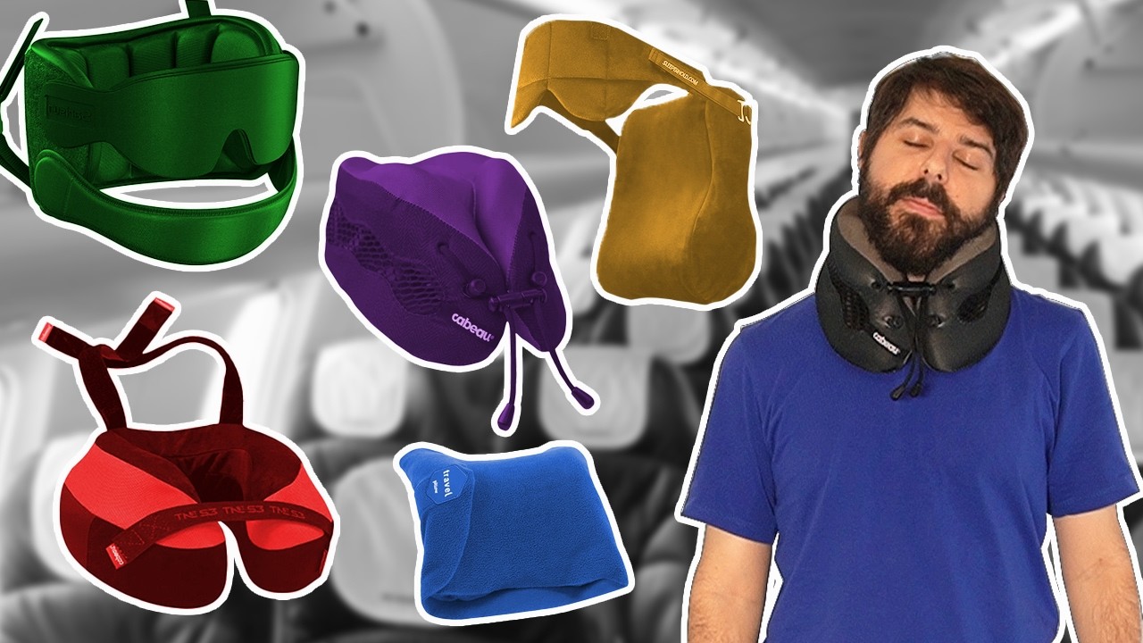 Probé TODAS las almohadas de viaje… ¿Cuál es REALMENTE la mejor?