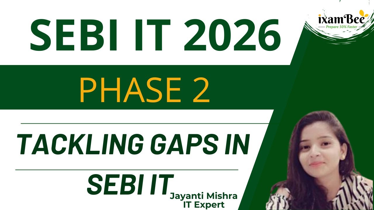 SEBI IT 2026, Фаза 2 || Устранение пробелов во второй фазе ИТ-программ SEBI || Автор: Джаянти