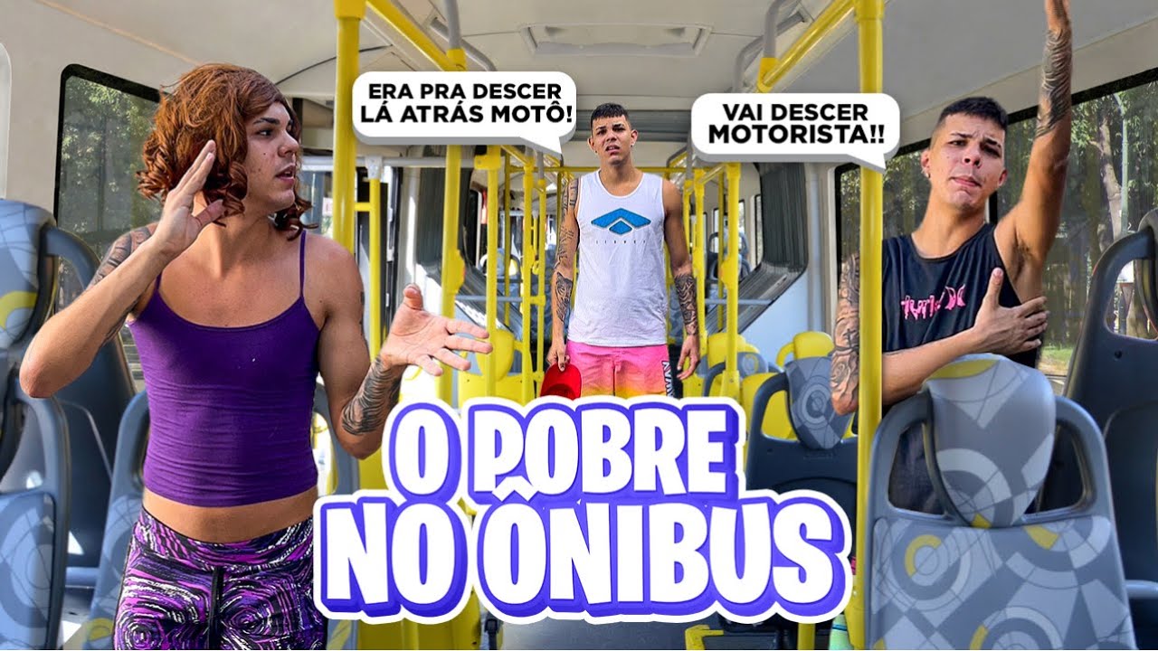 O POBRE NO ÔNIBUS