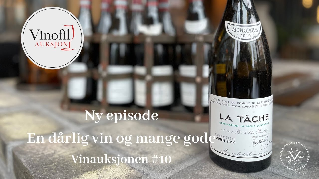 Auksjon nr 10. En dårlig vin, mange gode på auksjonen