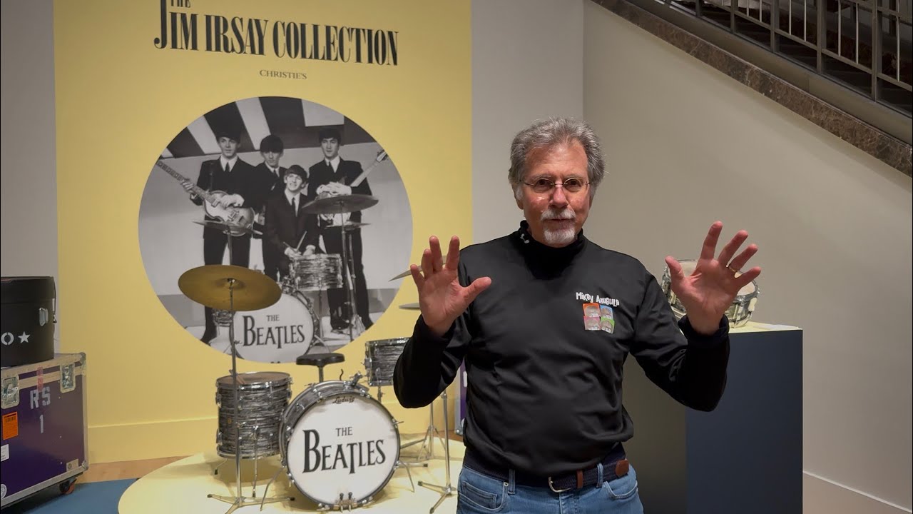 The Jim Irsay Beatles Collection Tour with Mikey Arugula #beatlesmuseum #jimirsay #beatlemania #fab4