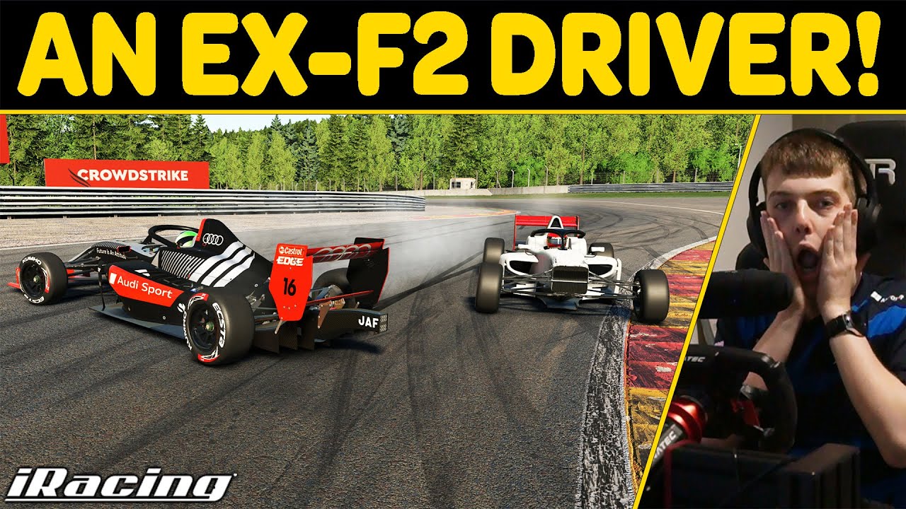 Соревнуйтесь с бывшим пилотом Формулы-2! iRacing Super Formula Lights на трассе Спа.