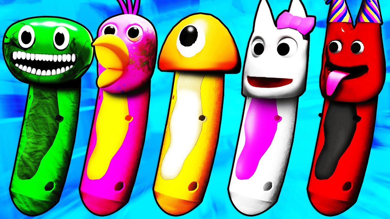 Creating GARTEN OF BANBAN PICKLE RICK In VR