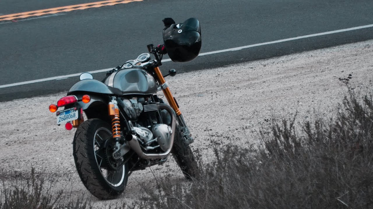 Open Throttle Canyon Ride - Triumph Thruxton 1200 R