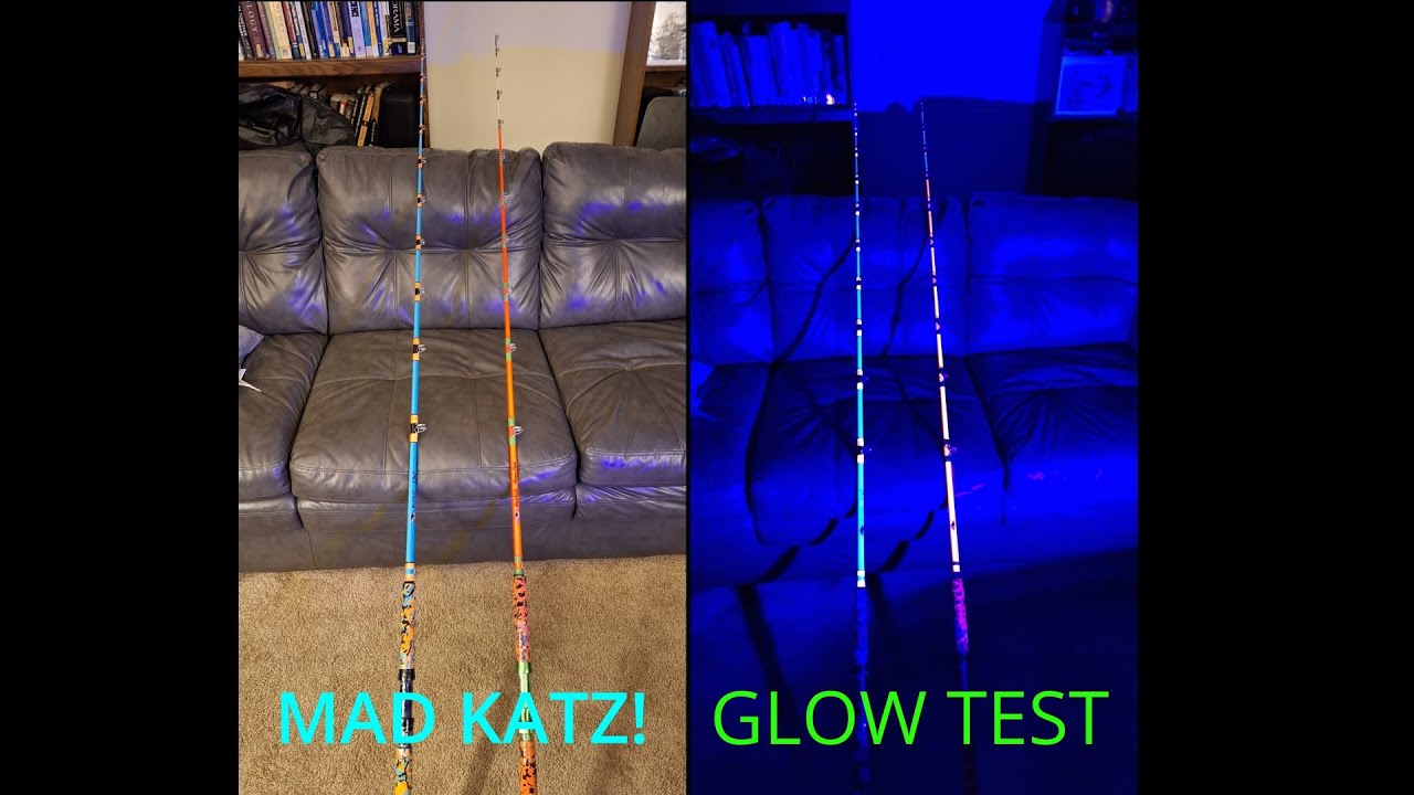 Mad Katz Rod Unboxing and Glow Test (Orange Crush and Finz)