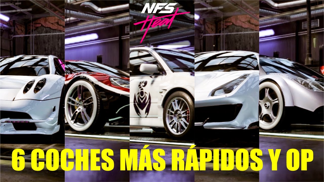 TOP Los coches más rápidos y OP de NFS Heat definitivo #darkhorse977 #nfsheat