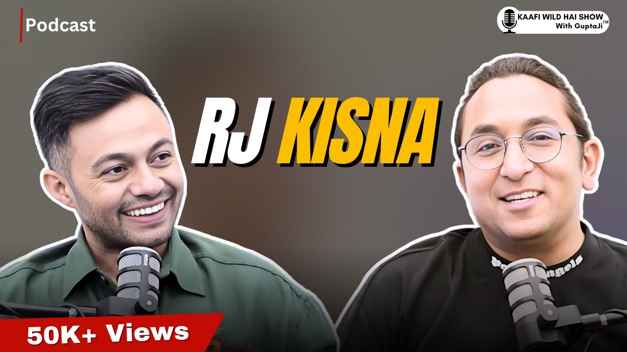 From RJ To Working With Sehwag, Kohli, Sonu Nigam, Salim Merchant| RJ Kisna |Kaafi Wild Hai ShowEp37