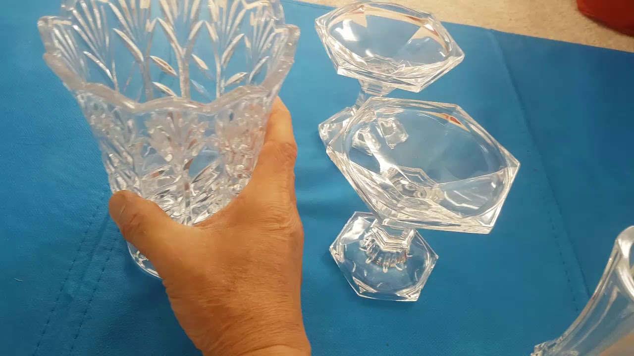 Thrift Store Picking Ep. 15 - HOW TO IDENTIFY CRYSTAL  from ORDINARY GLASS #vintagecollectibles