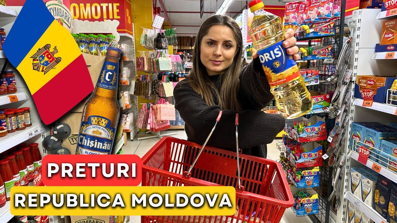 C&acirc;t este de IEFTINĂ Republica Moldova?! Șocați de Preturi in Chisinău🇲🇩