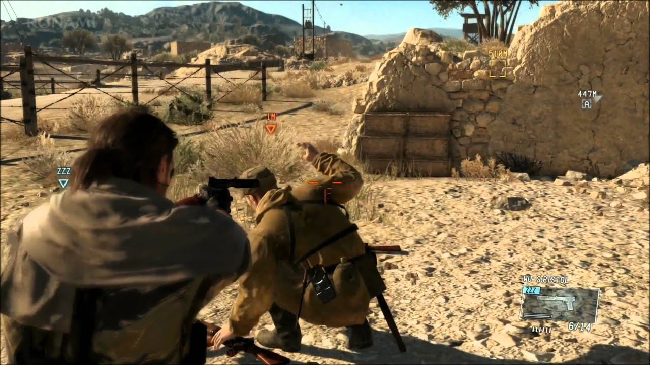 Metal Gear Solid 5 (PS4) - 14 Minute Gameplay Part 1 - 1080p HD