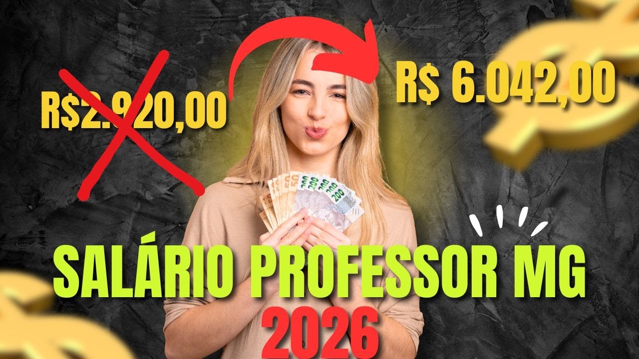 Quanto você ganhará como professor concursado em Minas Gerais