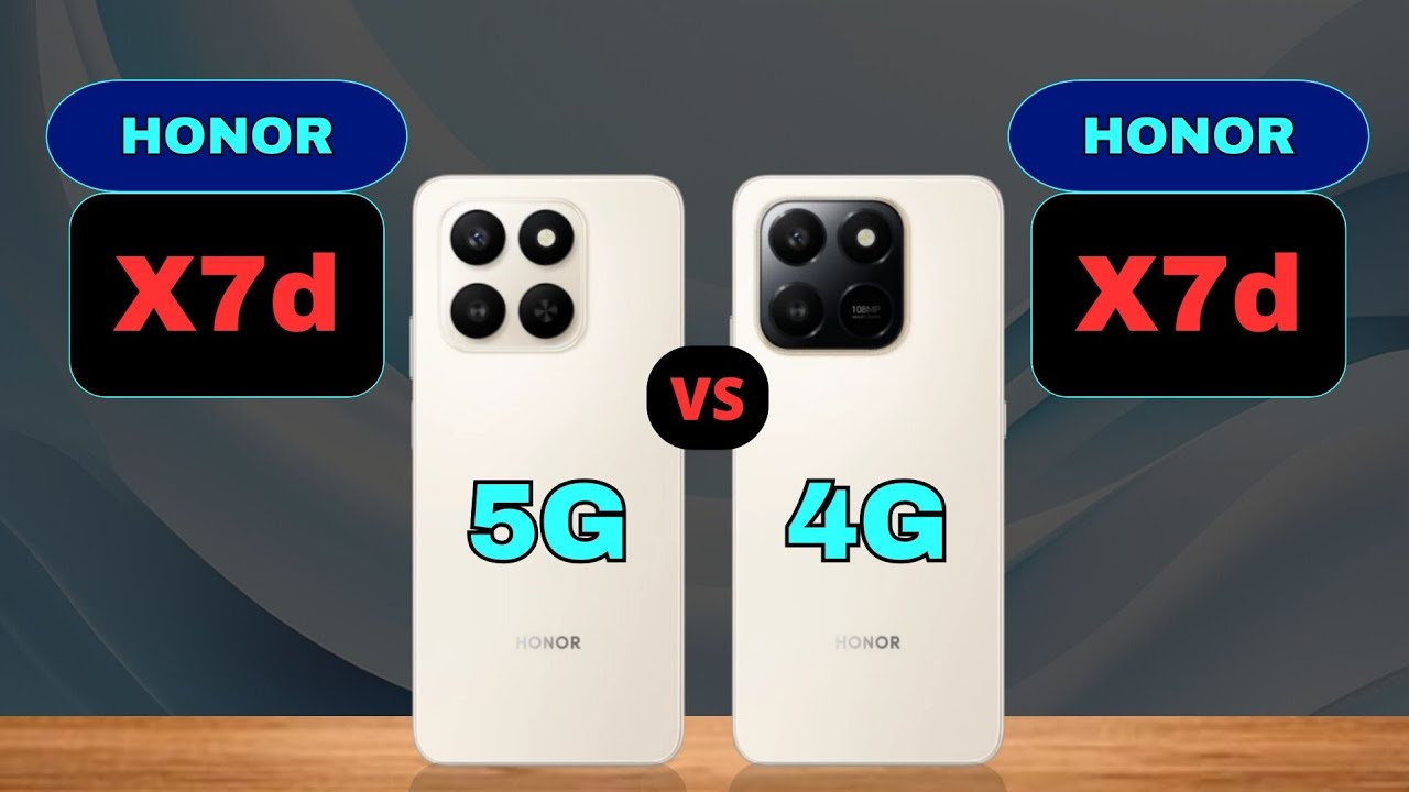 Камера 50 или 108 МП? 🤔 HONOR X7d 5G против 4G | Какой купить?