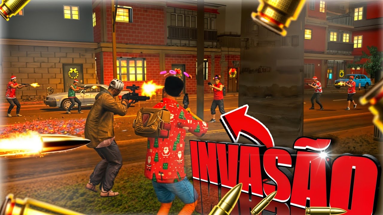 INVADIMOS Uma Gangue FOLGADA NO MORRO DOS ROXO 🟣 - Rio Rise Roleplay (GUERRA 💀)