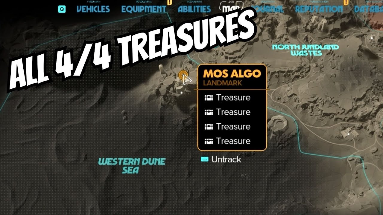 Mos Algo Treasure Locations - All 4/4 Treasures | Star Wars Outlaws