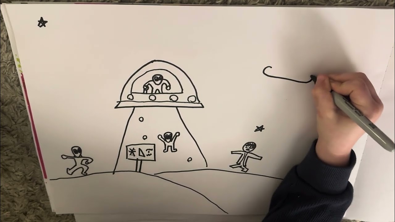 Milo loves art - Alien Special