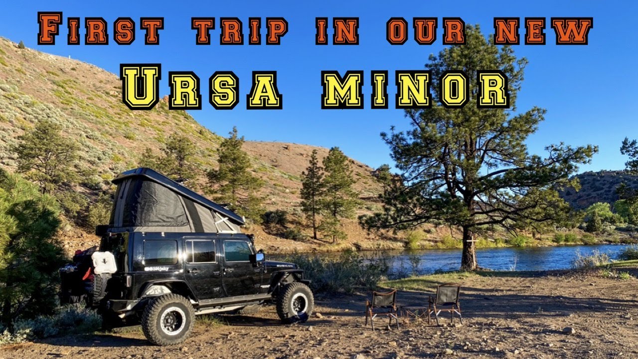 First Overlanding Adventure in our new Ursa Minor Pop Up Camper