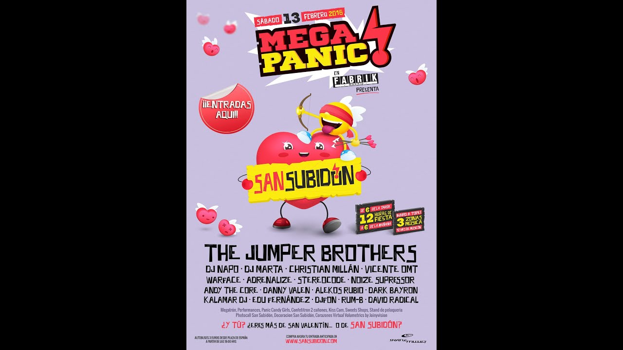 MEGAPANIC Live! San Subidon (13-02-2016) Jumper Brothers