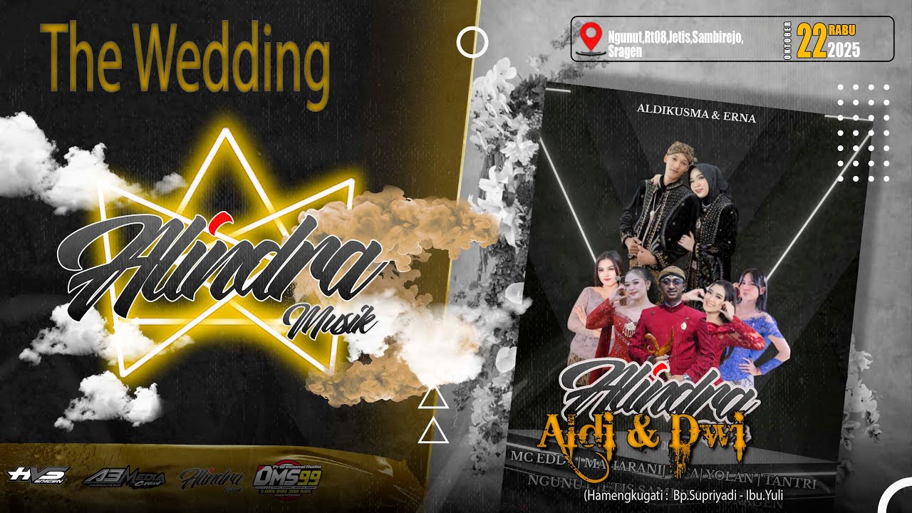 Live ALINDRA MUSCI"Wedding Aldi & Dwi" | DMD99 AUDIO PRO | HVS SRAGEN A3