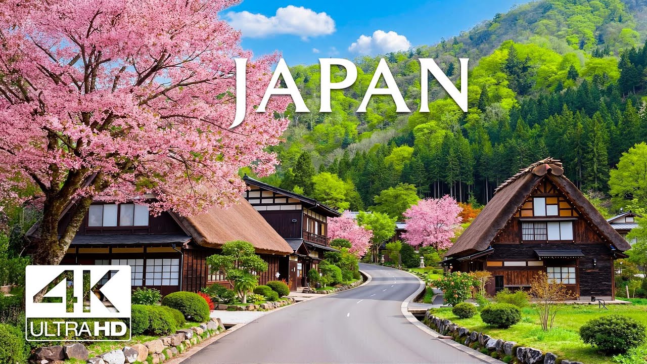 Japan 4K | Timeless Landscapes of Harmony – Sacred Mountains, Tranquil Temples & Quiet Villages