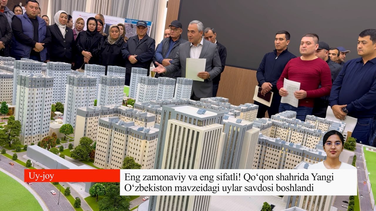 Eng zamonaviy va eng sifatli! Qo‘qon shahrida Yangi O‘zbekiston mavzeidagi uylar savdosi boshlandi