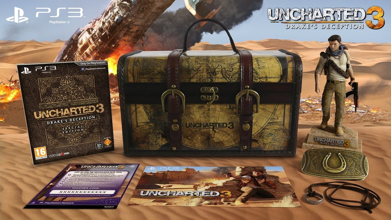 Uncharted 3: Drake's Deception 'Explorer Edition Trailer' TRUE-HD QUALITY
