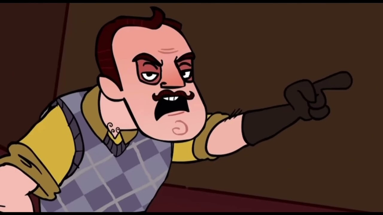 If Hello Neighbour Was Realistic Get Out scene (but extended)