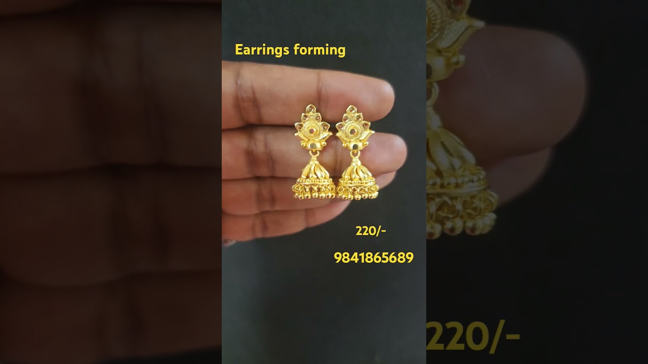 Forming earring collection order 9841865689 