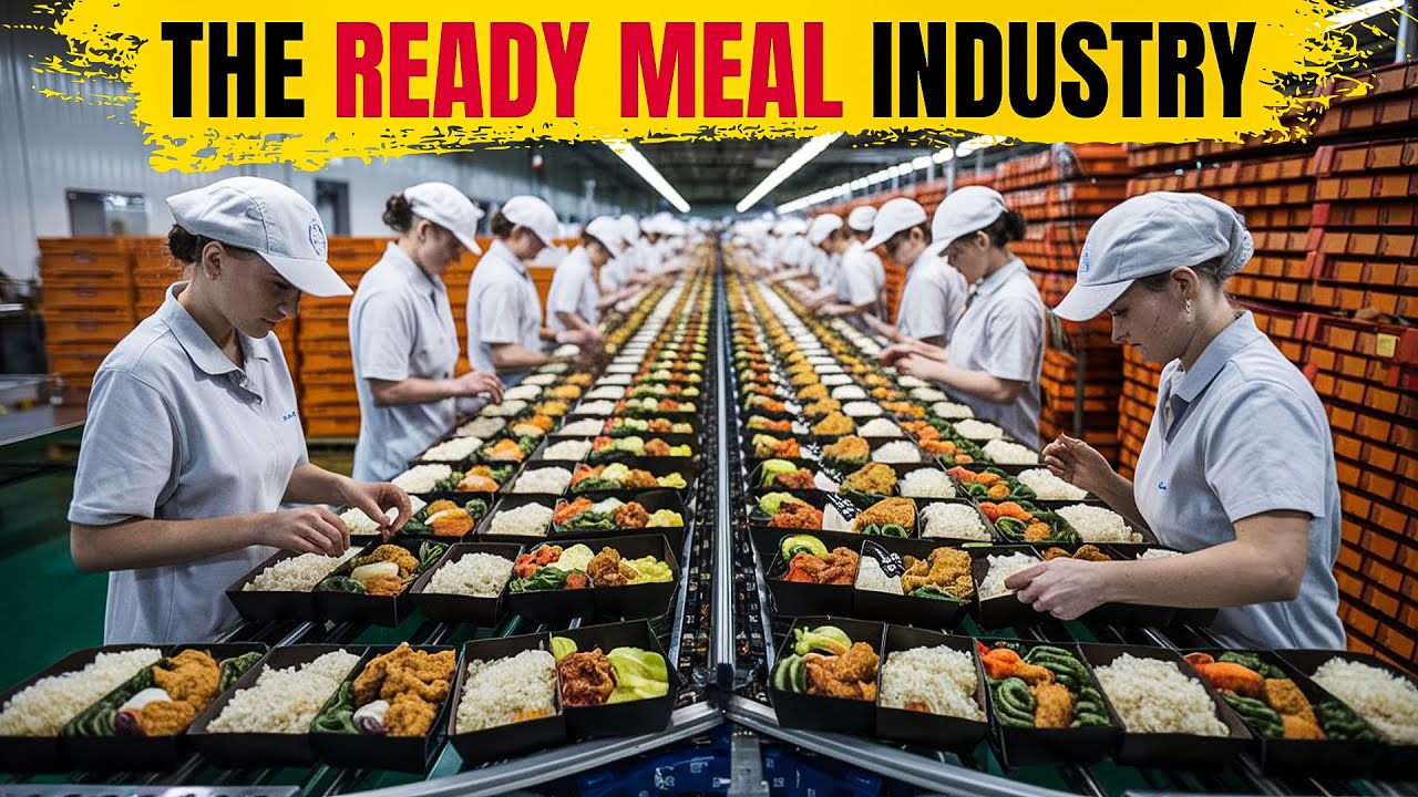 How Millions of Ready Meals Are Mass Produced!