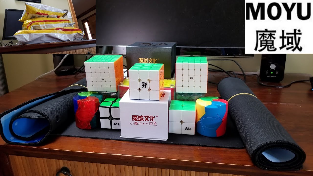 ENORMOUS Speedcubing Unboxing!!! - 13 Moyu Cubes!