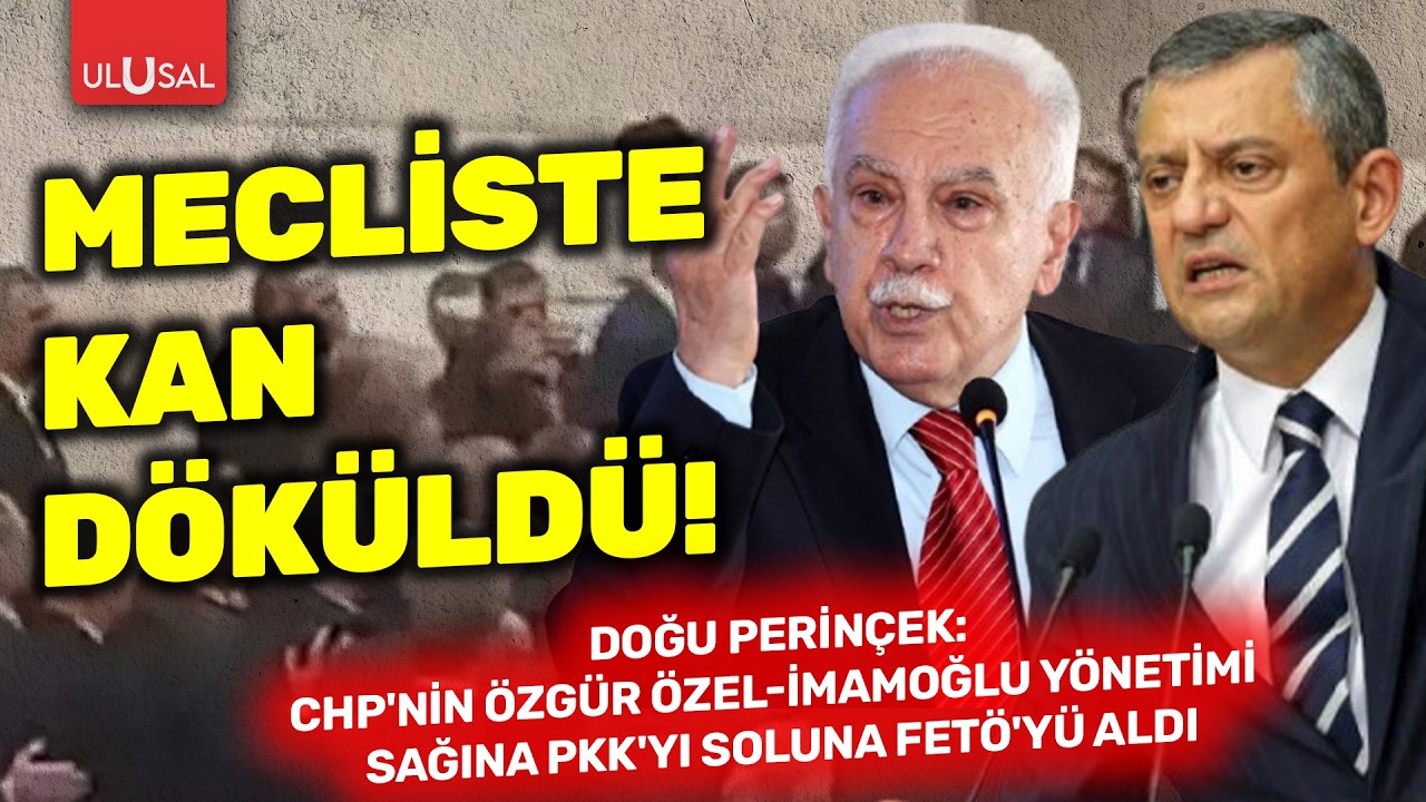 Doğu Perinçek: CHP'nin Özgür Özel-İmamoğlu Yönetimi ne yazık ki sağına PKK'yı soluna FETÖ'yü aldı