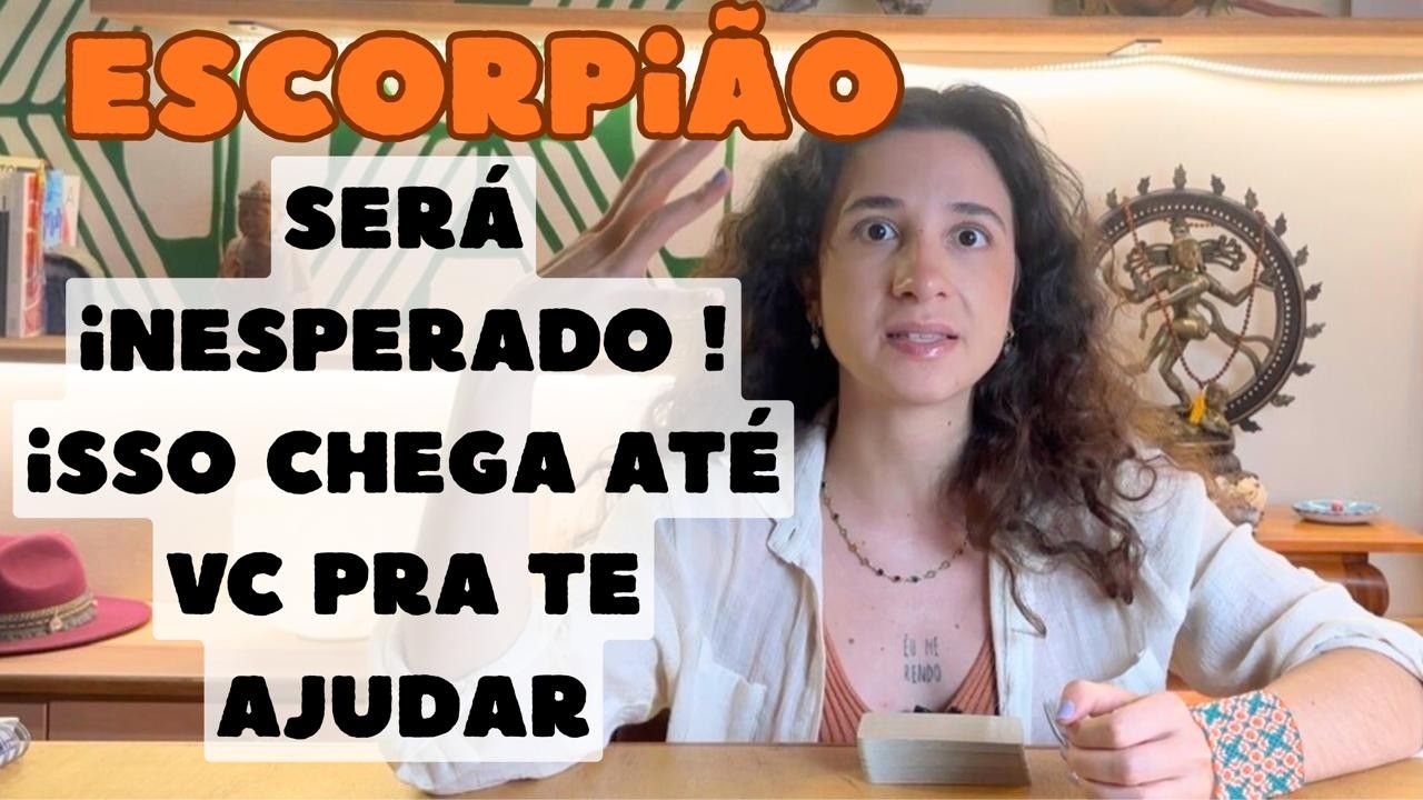 ESCORPIÃO♏MARÇO😱INESPERADO! ISSO CHEGA ATÉ VC PARA TE AJUDAR🍀