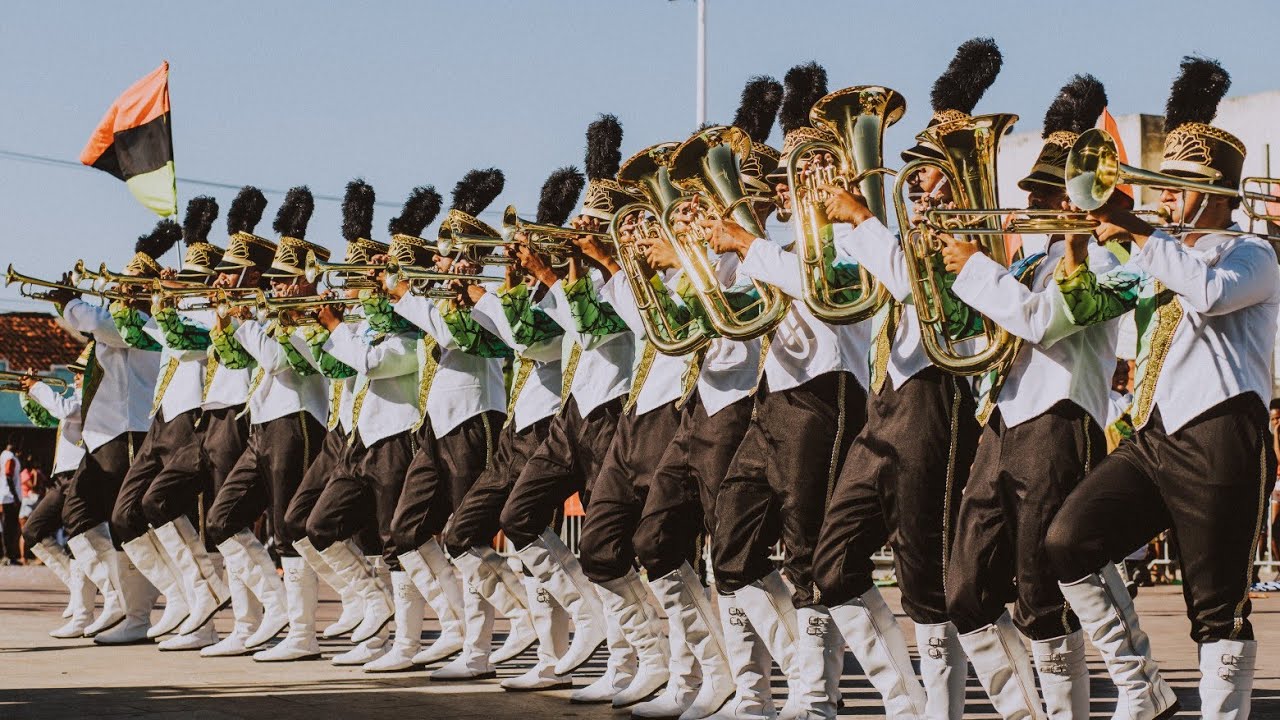 Banda Marcial BAMAB na Final do Campeonato Baiano de Bandas e Fanfarras 2023