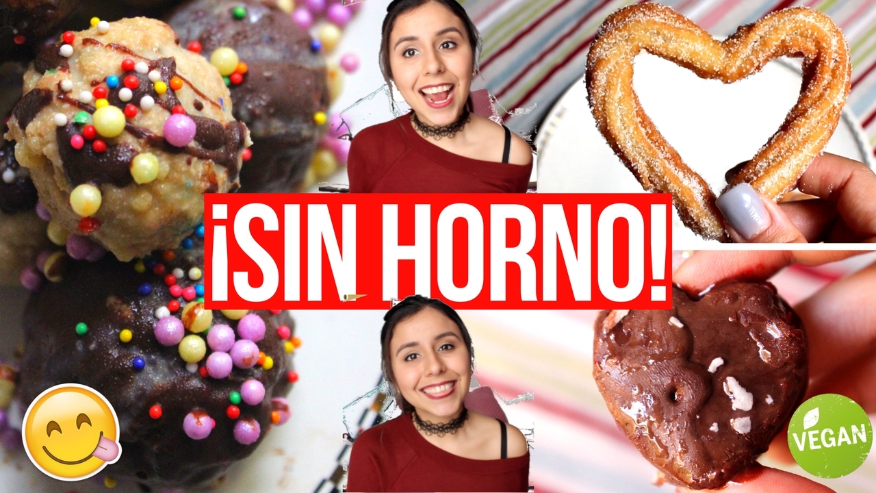 POSTRES SIN HORNO PARA SAN VALENTÍN | FÁCILES, RÁPIDOS Y VEGANOS 💖
