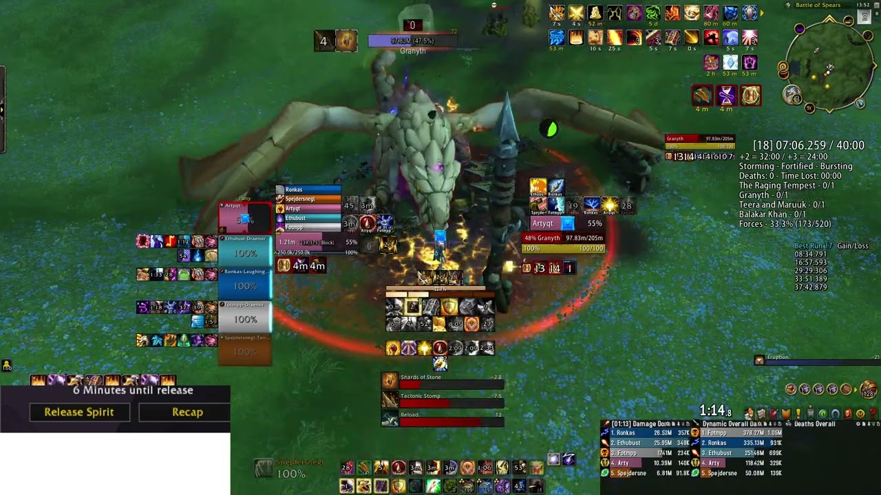 +18 Nokhud Offensive Fortified | M+ DF S4 Protection Paladin PoV