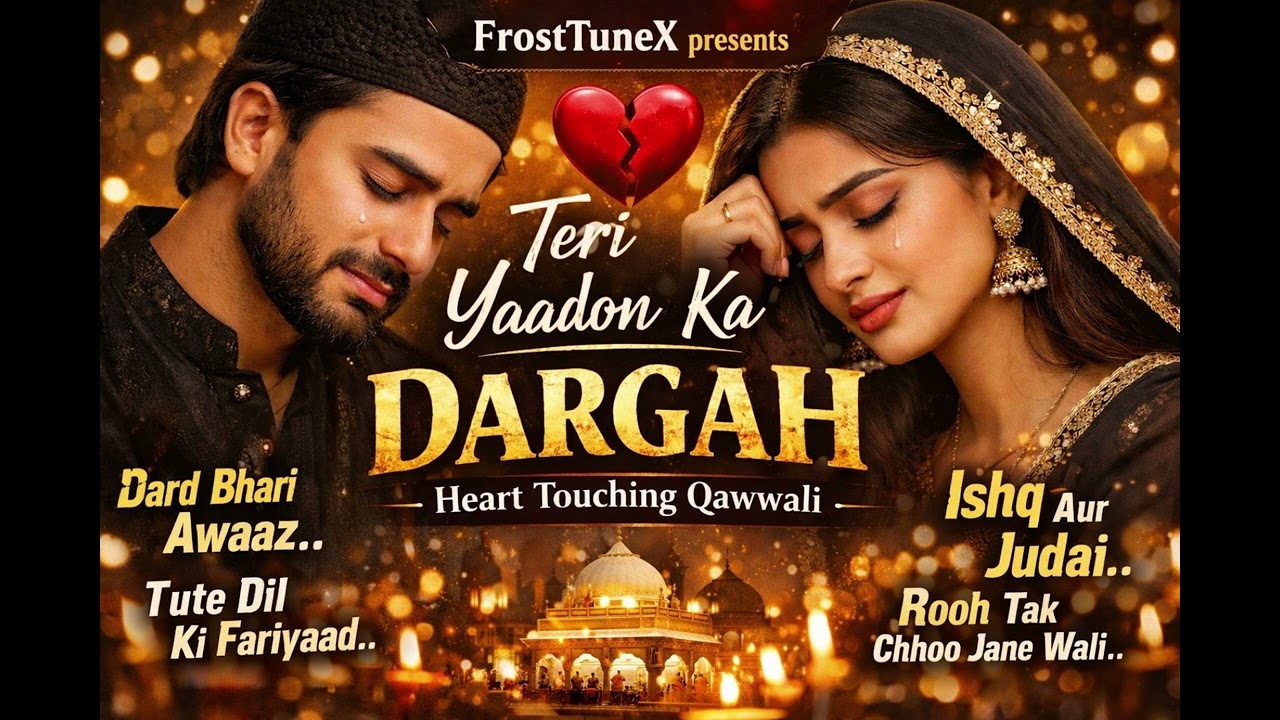 Teri Yaadon Ka Dargah 💔 Heart Touching Qawwali | Male Female Sad Song 2026 | FrostTuneX