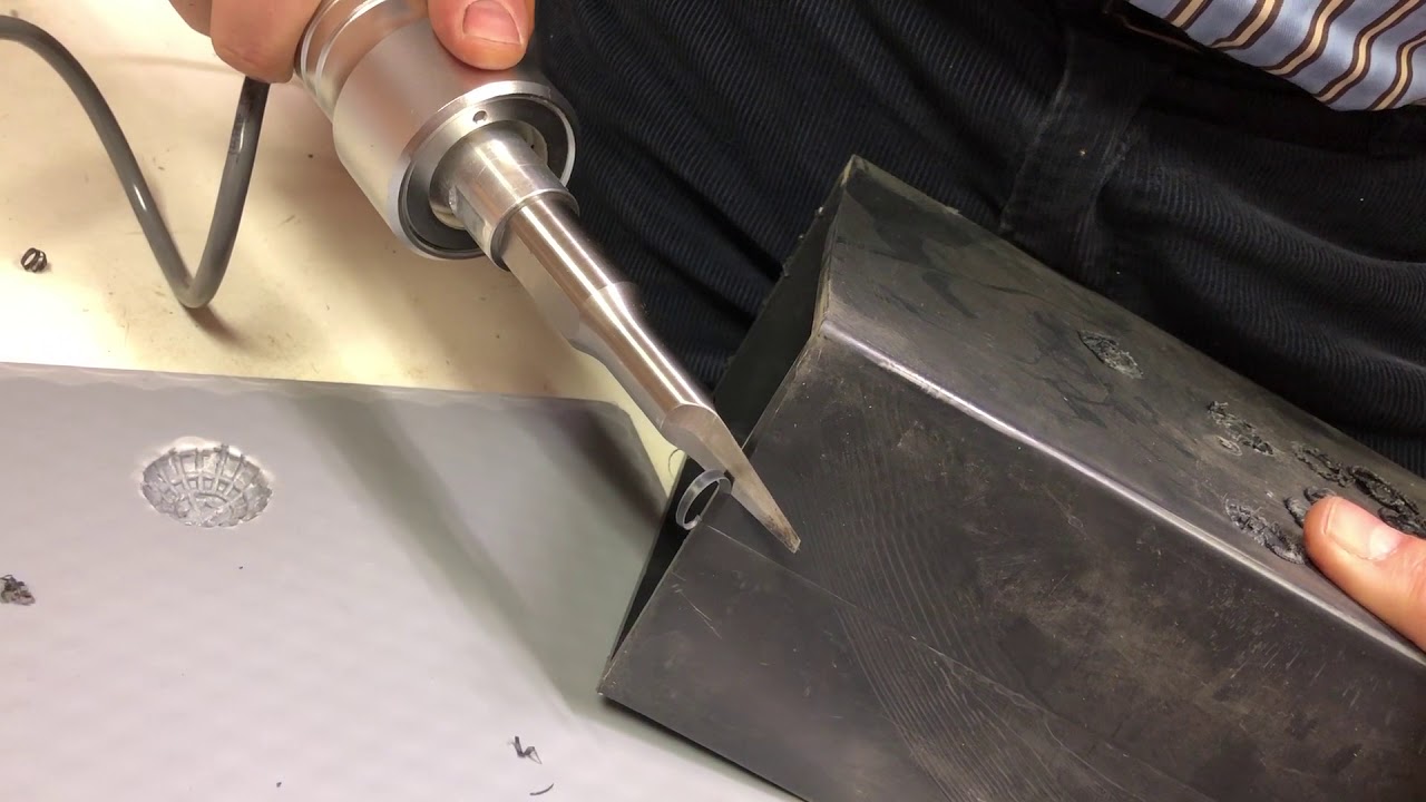SharperTek Ultrasonic Knife for Deburr Applications